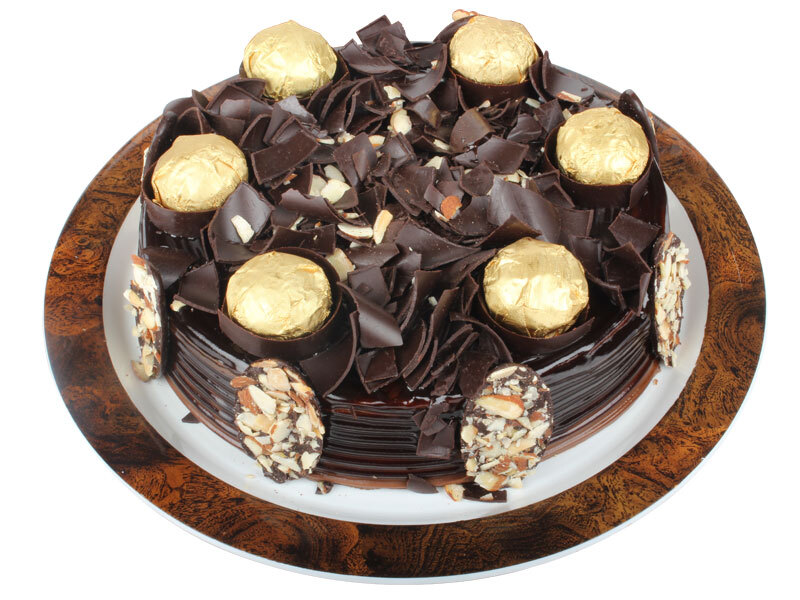 Premium Exotic Chocolate Gold Cake Premium Exotic Chocolate Gold Cake