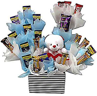 Marsala Chocolate Bouquet